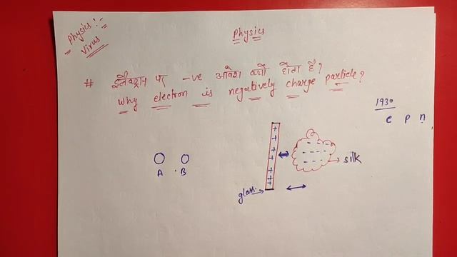 Why electron is negative and proton is positive || physics virus смотреть онлайн