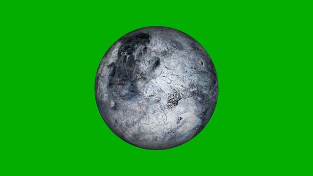 3d spinning eris planet on green background 2022 смотреть онлайн