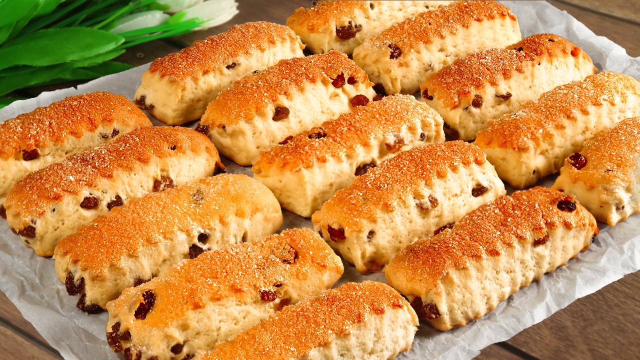Вкуснейшее печенье к чаю! Тает в рту! Быстро, просто и очень вкусно
