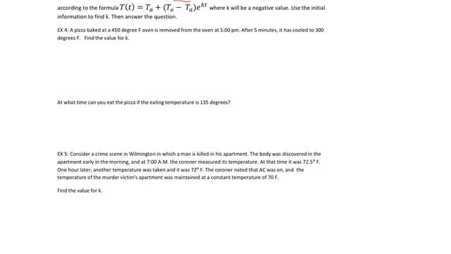 Half Life and Newton’s Law of Cooling смотреть онлайн