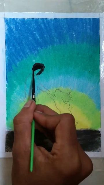 MARI PAPA 😘🥰💕 Oil pestle drawing 💕 love you papa #shorts #youtube #youtubeshorts смотреть онлайн