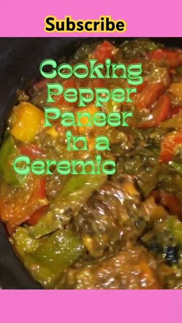 Tri color Peppers Cooked with Indian Cottage Cheese смотреть онлайн