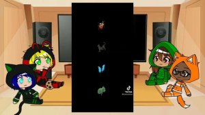 Реакция на Тик Ток 2 персонажей из Леди Баг и Супер Кот