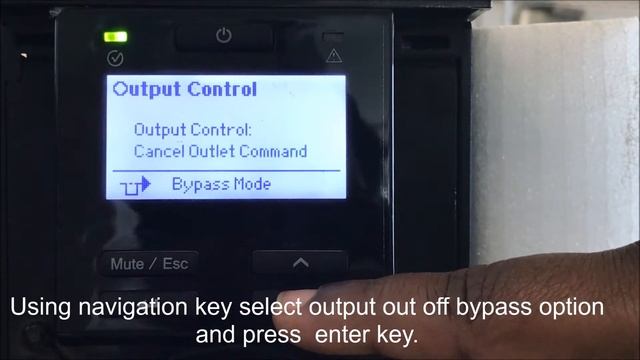 How to disable manual bypass mode in SRC6KUXI? смотреть онлайн