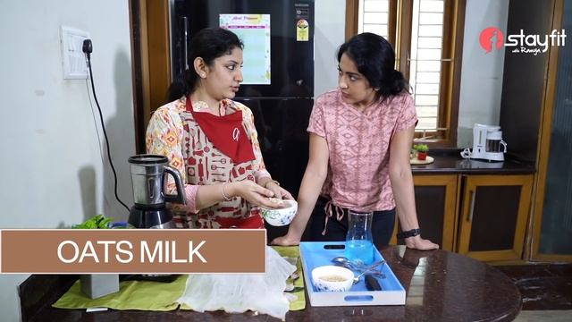 Home Made Vegan Milks Recipe 🥛☕️ | Stay Fit With Ramya