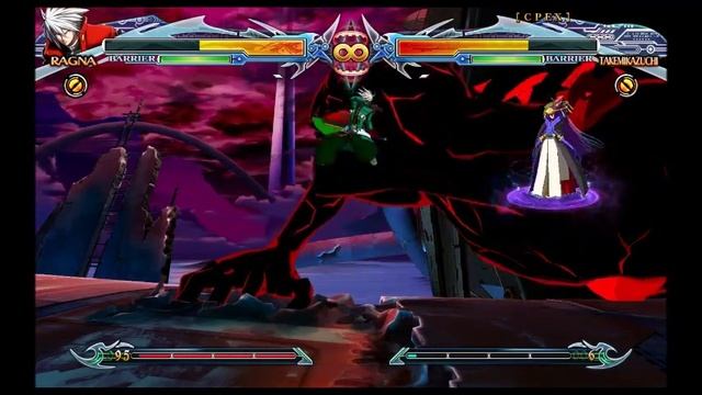 Blazblue ChronoPhantasma Extend - Ragna Highlander Assault Simple Strategy
