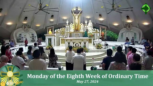 May 27, 2024 Holy Mass on Monday of the 8th Week in Ordinary Time with Fr. Dave Concepcion смотреть онлайн