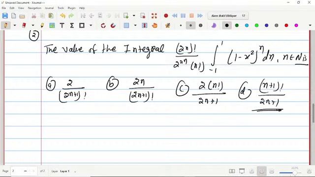 Integral Calculas PYQs Part 5 | IIT JAM Mathematics 2022 | Vikas Mahala | Unacademy Live IIT JAM смотреть онлайн