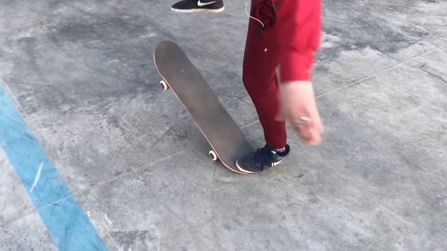 Как сделать фейки Bs Flip (fakie Backside Flip)