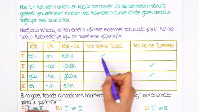 8 Dk'da Ek- Kök ve Sözcük Yapısını Öğren! | Beceri Temelli Sorular смотреть онлайн