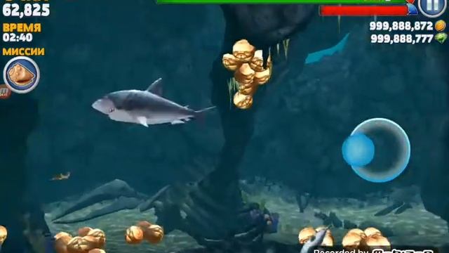 Прохождение игры хангри шарк открываю НОВУЮ АКУЛУ МЕГАЛАДОНА