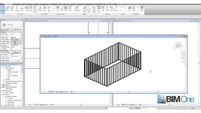 Metal stud walls in Revit смотреть онлайн