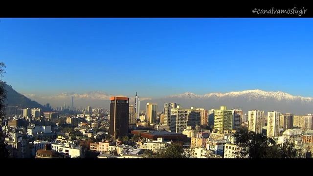 Cerro Santa Lucía - Santiago de Chile смотреть онлайн