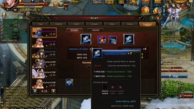 ➜ Wartune Gameplay Sylph Equipment, Shards and Enchanting First Run смотреть онлайн