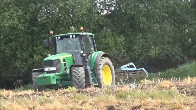 Cultivating for Maize with John Deere & Lemken смотреть онлайн