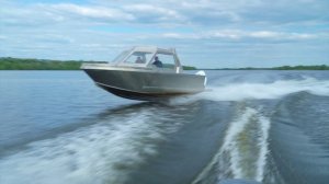 Кабинный катер для длительных путешествий Ангелина 770