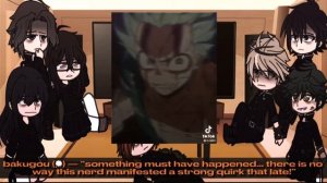 Deku’s past class reacts to Vigilante Deku || BNHA || GCRV || Spoilers