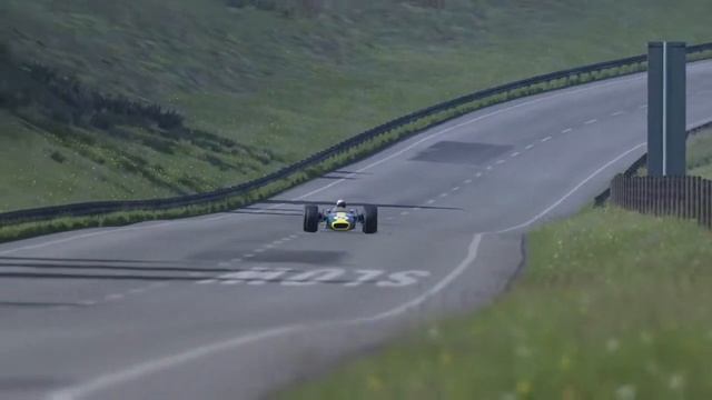 Assetto Corsa - Lotus 49 - Highlands 2:18.454 - TV Camera