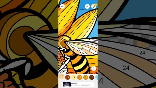Прохождение игры #Zencolor  🖌🖌🖌  Яркие красочные рисунки.