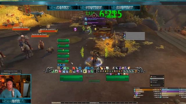 WOW BFA M+ Raider IO Push german Heal Druide смотреть онлайн
