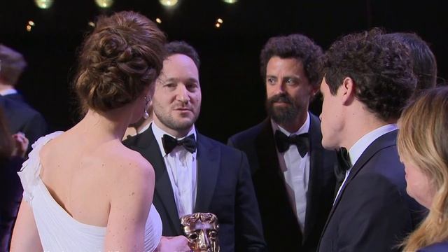 Duke and Duchess of Cambridge meet BAFTA winners including Olivia Coleman and Rami Malek смотреть онлайн