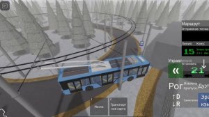 Roblox поездка на троллейбусе ВМЗ-5298 авангард