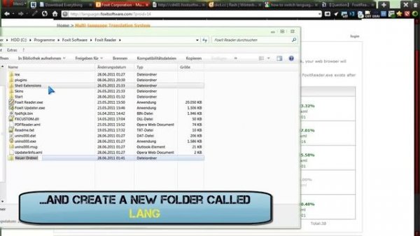 How to change Language Foxit Reader [5.x]