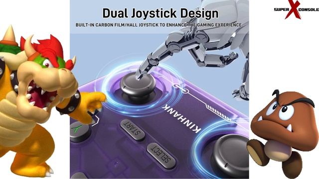 THE FIRST OFFICIAL NEW SUPER CONSOLE HANDHELD! 16,000 GAMES!😯 смотреть онлайн