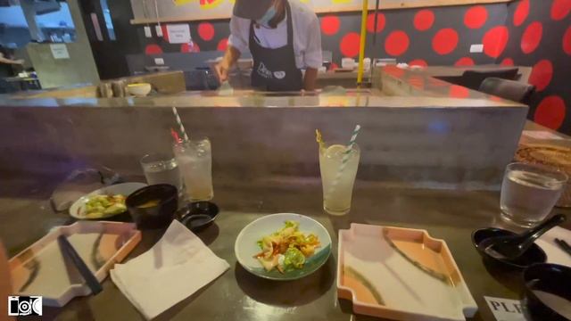 Teppanyaki show experience | with Madam Crop top (102 Izakaya ) смотреть онлайн