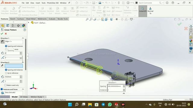 Hinge Assembly Using Hinge Command | Assembly Drawing | Solidworks | Float Command | View Settings смотреть онлайн