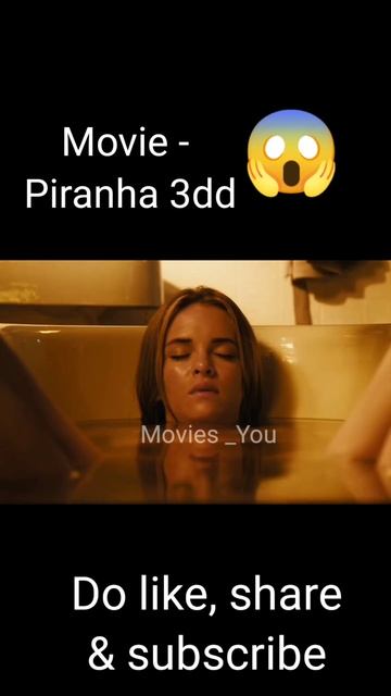 Piranha 3d | piranha 3dd movie explanation | pissed piranha | funny movie clips#shorts смотреть онлайн