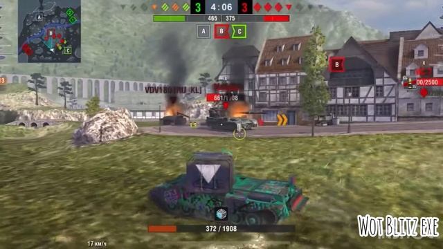 Wot Blitz EXE | FV4005 Overkill | Мастер | «Железный капут» 🔥 смотреть онлайн