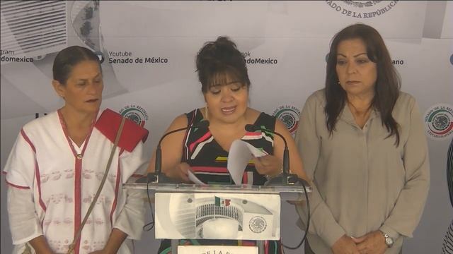 Conferencia de la senadora Nestora Salgado García, del 3 de septiembre de 2019 смотреть онлайн