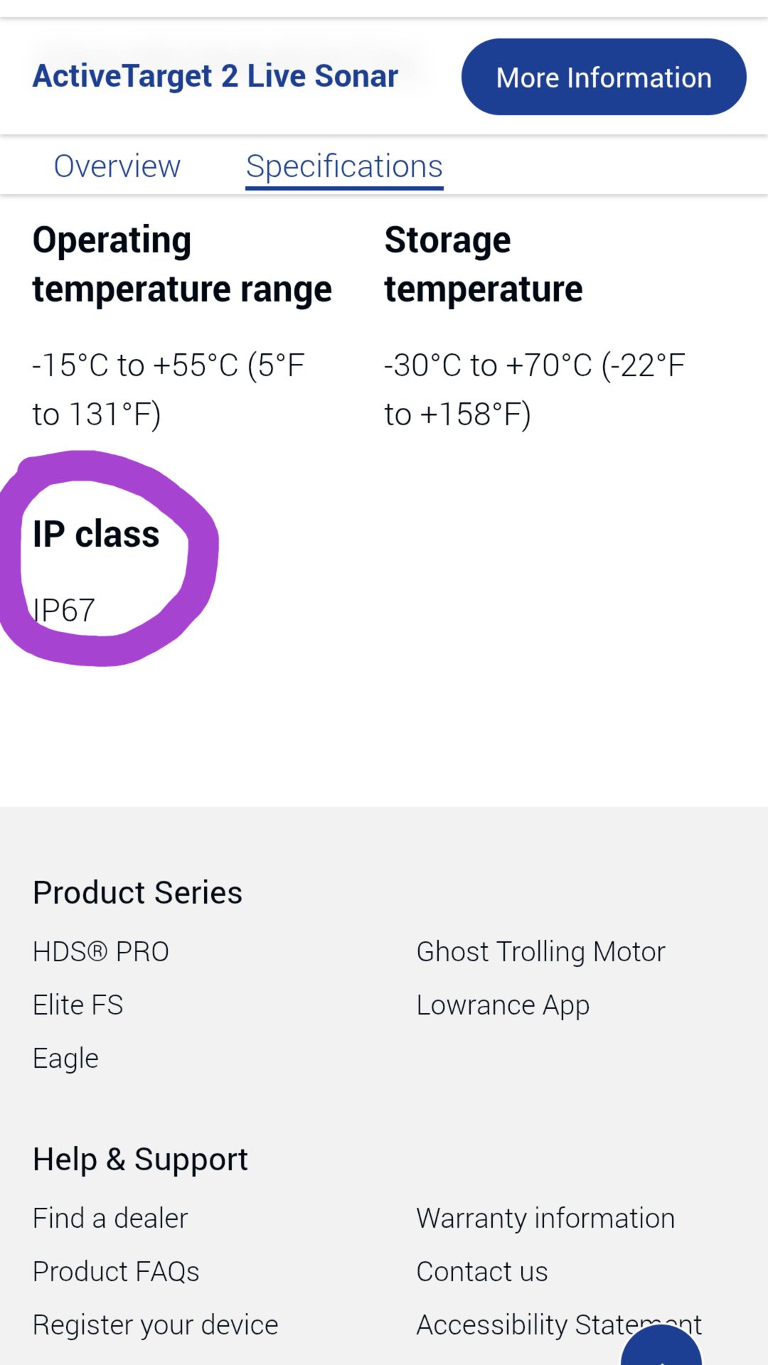 No IP67 Active Target 2 смотреть онлайн