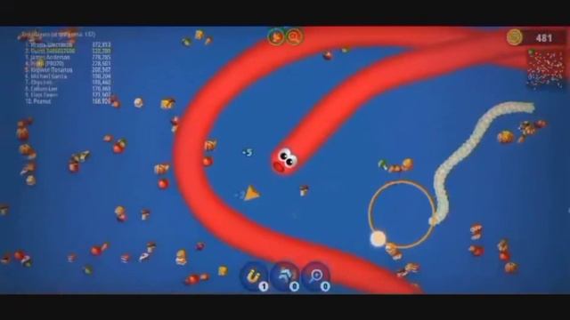 PART1 WORM ZONE, 5 HUGES WORMS COLLIDE MOBILEPLAY Wormate.io World Biggest Worm #WormateioGameplay смотреть онлайн