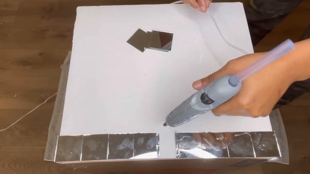 DIY GLAM COFFEE TABLE MADE OUT OF A CARDBOARD BOX 📦 смотреть онлайн