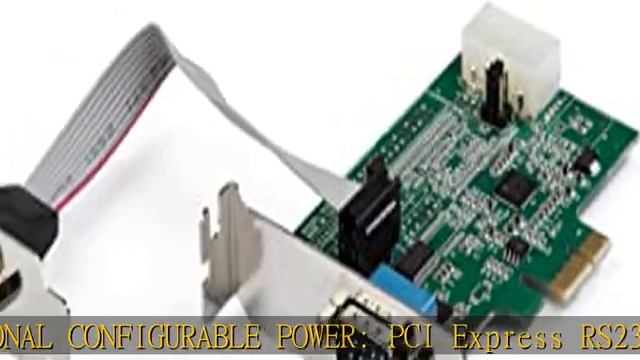 StarTech.com 2-port PCI Express RS232 Serial Adapter Card - PCIe RS232 Serial Host Controller Card смотреть онлайн