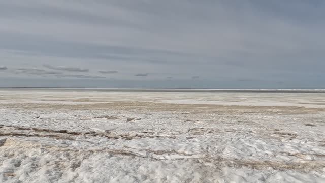 У Белого моря в середине апреля