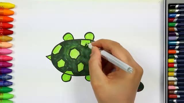 كيفية رسم السلحفاة смотреть онлайн