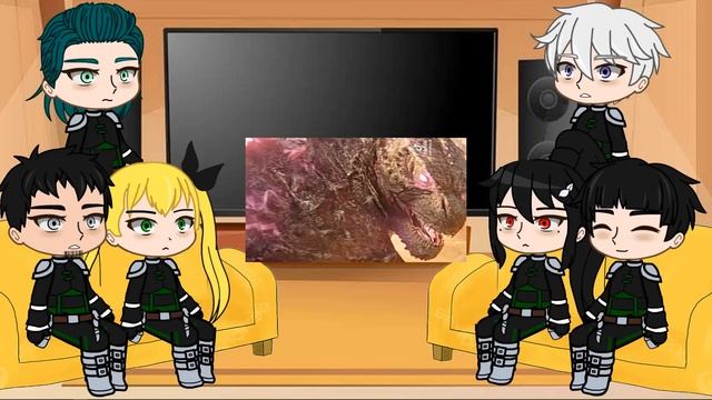 Kaiju No:8 React To Kong | Godzilla x Kong | Gacha react смотреть онлайн