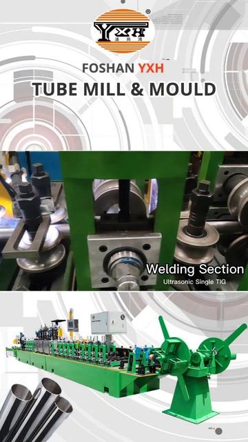 38.1mm-114mm Steel Pipe Mill/Pipe Manufacturing Machine running video #shorts смотреть онлайн