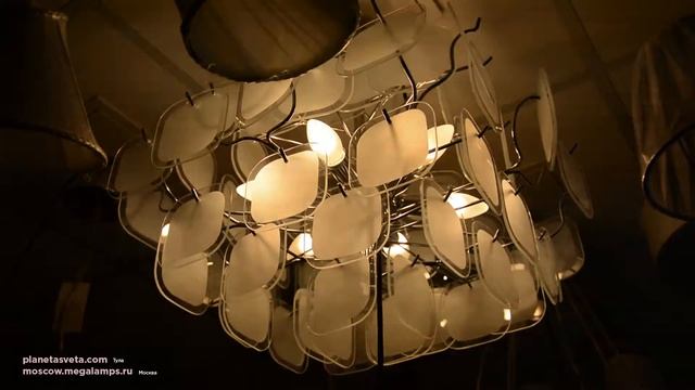 Подвесная люстра Favourite Glass-pieces 1424-6PC смотреть онлайн