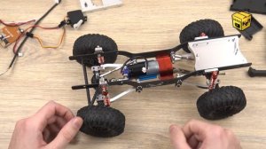 📦 Доработка модели MN Model MN99s 🔧 - Перенос сервопривода, новый металлический бампер