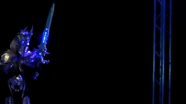 World of Warcraft cosplay ANIPOLITAN 2013 Lich King vs Night Elf смотреть онлайн