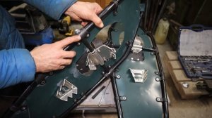 Снегоступы FORESTER. Сломались после 50 км пробега. Ремонт.