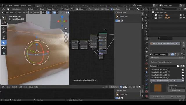 Using fabric textures in blender (indonesia part 5) смотреть онлайн