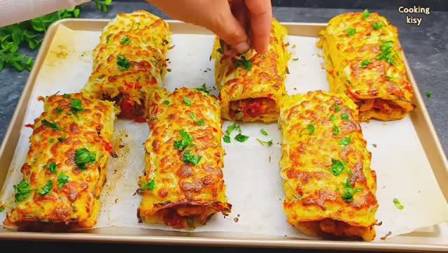 Картофельно-куриный пирог - вы будете в восторге смотреть онлайн