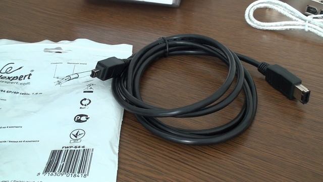 Cablexpert 1394 Cable IEEE1394 1,8m 6/4pin (Firewire)