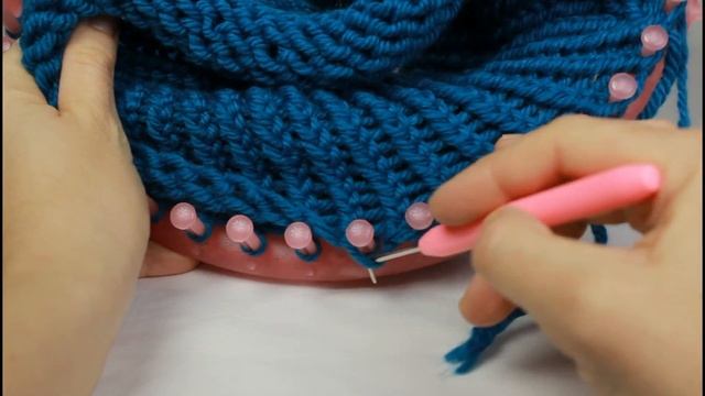 How To Loom Knit A Cowl (super Easy For Beginners) DIY TUTORIAL