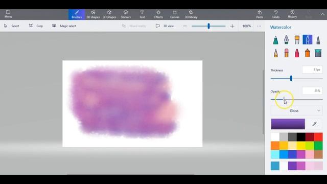 How To Make A Water Color Swatch Blob FREE смотреть онлайн